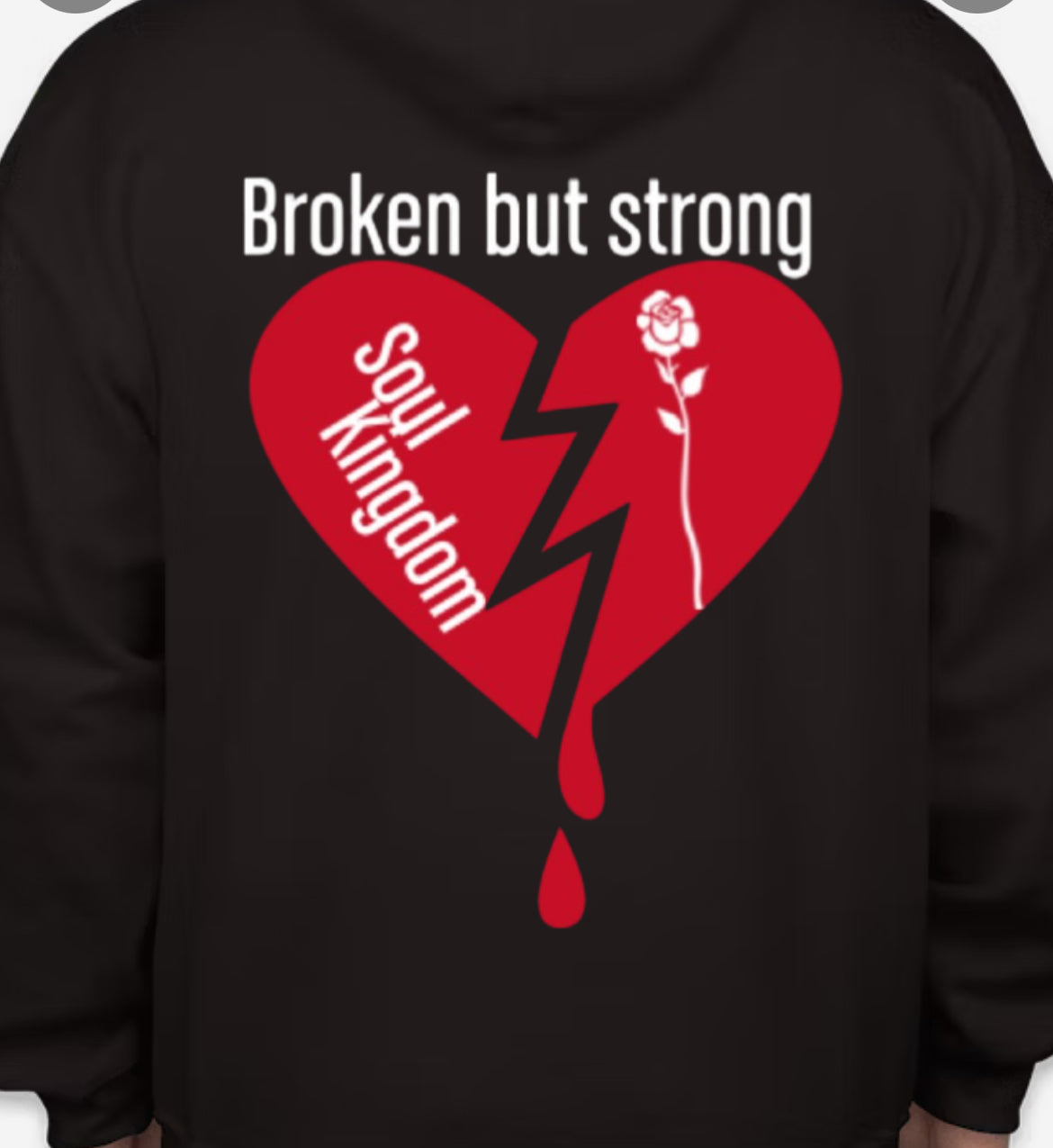 Sk Broken but strong hoodies
